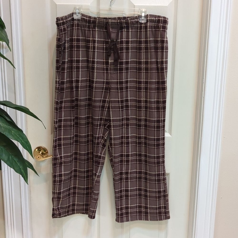Fruit of the Loom Men's Plaid Sleep Pants Size XL